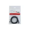 Equip Átalakító Kábel - 128888 (USB-C2.0 to USB-C, apa/apa, fekete, 3m)