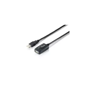   Equip Kábel - 133336 (Aktív, USB2.0, A-A hosszabbítókábel, apa/anya, duplán árnyékolt, 5m)