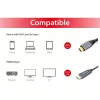 Equip Kábel - 133415 (USB-C to HDMI, apa/apa, 4K/60Hz, aluminium burkolat, 1m)