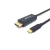 Equip Kábel - 133427 (USB-C to DisplayPort, apa/apa, 4K/60Hz, műanyag burkolat, 2m)