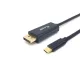 Equip Kábel - 133428 (USB-C to DisplayPort, apa/apa, 4K/60Hz, műanyag burkolat, 3m)