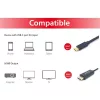 Equip Kábel - 133428 (USB-C to DisplayPort, apa/apa, 4K/60Hz, műanyag burkolat, 3m)