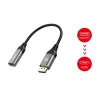 Equip Átalakító - 133445 (DisplayPort1.2 to HDMI, 4K/60Hz, szürke)