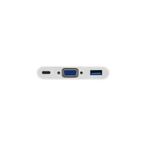Equip Átalakító - 133462 (USB-C -> VGA,USB-A, USB-C átalakító, apa/anya (1920x1080, PD))