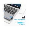 Equip Átalakító - 133476 (USB-C -> USB-C átalakító, apa/anya, fekete) 2db/csomag