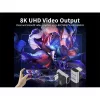 Equip Átalakító - 133477 (USB-C 4 -> USB-C 4 átalakító, apa/anya, fekete) 2db/csomag