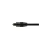Equip kábel - 147922 (Toslink(optikai),  SPDIF, apa/apa, aranyozott csatlakozó, fekete, 3m)