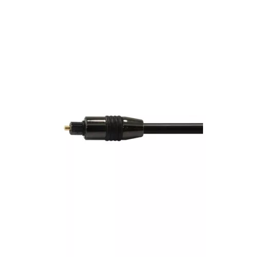 Equip kábel - 147922 (Toslink(optikai),  SPDIF, apa/apa, aranyozott csatlakozó, fekete, 3m)