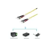 Equip Optikai Kábel - 252237 (OS2, ST/ST, 9/125µ, LSOH, sárga, 15m)