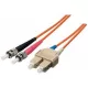 Equip Optikai Kábel - 252331 (OS2, ST/SC, 9/125µ, LSOH, sárga, 1m)