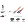 Equip Optikai Kábel - 254235 (OS2, LC/ST, 9/125µ, LSOH, sárga, 5m)