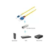 Equip Optikai Kábel - 254333 (OS2, LC/SC, 9/125µ, LSOH, sárga, 3m)