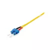 Equip Optikai Kábel - 254337 (OS2, LC/SC, 9/125µ, LSOH, sárga, 15m)