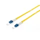 Equip Optikai Kábel - 254438 (OS2, LC/LC, 9/125µ, LSOH, sárga, 20m)
