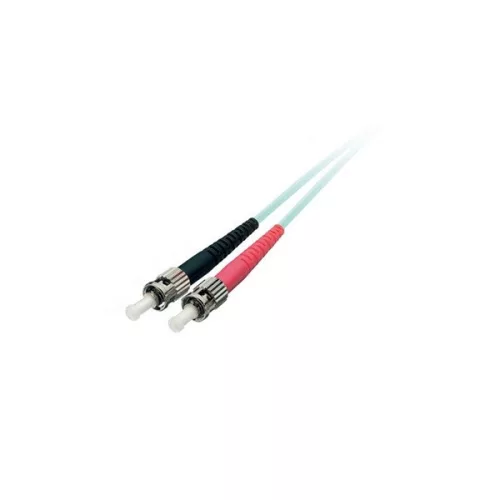 Equip Optikai Kábel - 255213 (OM3, LC/ST, 50/125µ, LSOH, türkiz, 3m)