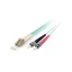 Equip Optikai Kábel - 255216 (OM3, LC/ST, 50/125µ, LSOH, türkiz, 10m)