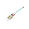 Equip Optikai Kábel - 255323 (OM3, SC/SC, 50/125µ, LSOH, türkiz, 3m)
