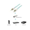Equip Optikai Kábel - 255413 (OM3, LC/LC, 50/125µ, LSOH, türkiz, 3m)