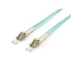 Equip Optikai Kábel - 255416 (OM3, LC/LC, 50/125µ, LSOH, türkiz, 10m)