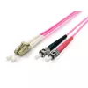 Equip Optikai Kábel - 255540 (OM4, LC/LC, 50/125µ, LSOH, lila, 35m)