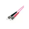 Equip Optikai Kábel - 255549 (OM4, LC/ST, 50/125µ, LSOH, lila, 0,5m)