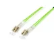 Equip Optikai Kábel - 255713 (OM5, LC/LC, 50/125µ, LSOH, lime zöld, 3m)