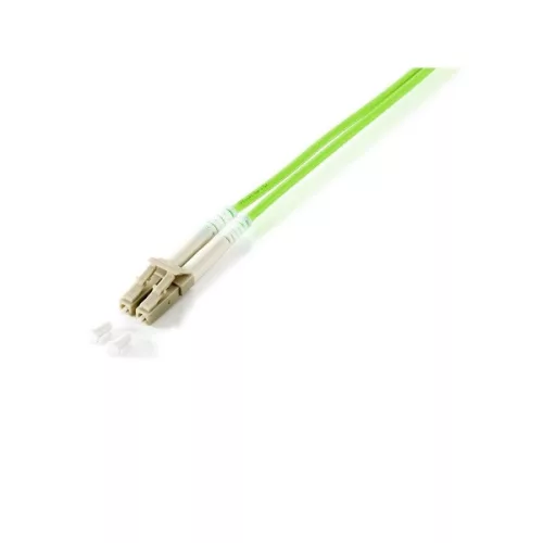 Equip Optikai Kábel - 255719 (OM5, LC/LC, 50/125µ, LSOH, lime zöld, 0,5m)