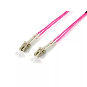   Equip Optikai Kábel - 256515 (OM4, LC/LC, 50/125µ, LSOH, lila, 7,5m)
