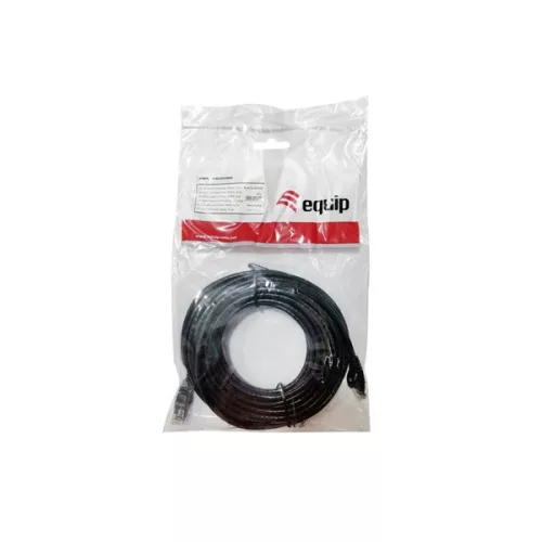 Equip Kábel - 603054 (UTP patch kábel, CAT6A, Réz, LSOH, 10Gb/s, fekete, 3m)