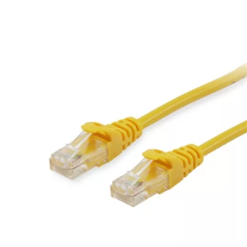 Equip Kábel - 625460 (UTP patch kábel, CAT6, sárga, 1m)