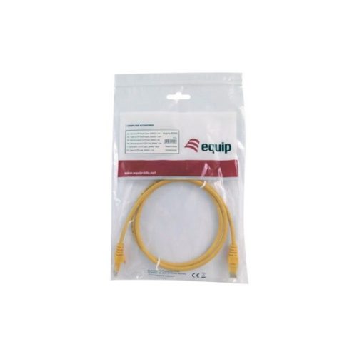 Equip Kábel - 625466 (UTP patch kábel, CAT6, sárga, 10m)