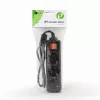 Gembird Tápkábel elosztó - EG-PSU3-01 (Szünetmentes tápkábel elosztó, IEC-320-C14, fekete, 60cm)