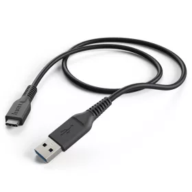  Hama Kábel - 201594 (USB-C/USB-A, USB 3.1, 5 Gbps, 1m, fekete)