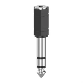   Hama Átalakító - 205194 (adapter, 6,3 to 3,5mm jack, fekete)