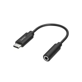   Hama Átalakító - 205282 (3,5 mm jack adapter to USB-C, OTG, fehér)