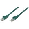 Manhattan Kábel - U/UTP Patch (RJ45 to RJ45, Cat6, 1m, Zöld)