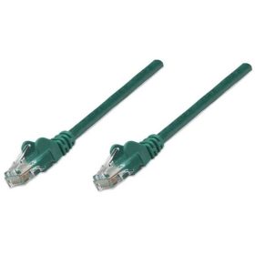   Manhattan Kábel - U/UTP Patch (RJ45 to RJ45, Cat6, 1m, Zöld)