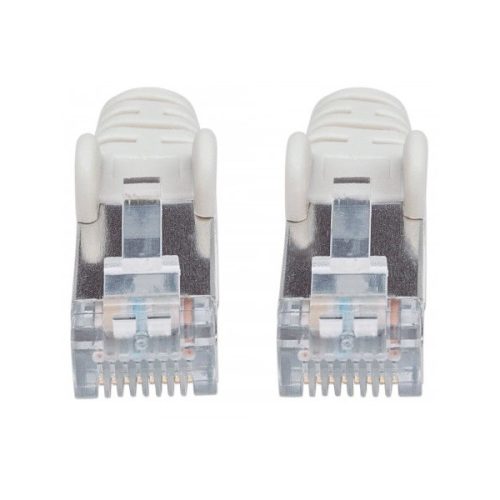 Manhattan Kábel - S/FTP Patch (RJ45 to RJ45, Cat6, 250Mhz, LSOH, 4 x 2 x AWG 28/7 réz, 10m, Szürke)