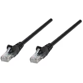   Manhattan Kábel - S/FTP Patch (RJ45 to RJ45, Cat6A, LSOH, CU, 0.25m, Fekete)