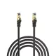 S-link Kábel - MM-CAT7015 (S/FTP patch kábel, CAT7, 10 GBPS, aranyozott, fekete, 15m)