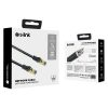 S-link Kábel - MM-CAT701 (S/FTP patch kábel, CAT7, 10 GBPS, aranyozott, fekete, 1m)