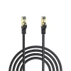 S-link Kábel - MM-CAT703 (S/FTP patch kábel, CAT7, 10 GBPS, aranyozott, fekete, 3m)