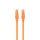 S-link Kábel - SL-CAT601TR (UTP patch kábel, CAT6, narancssárga, 1m)