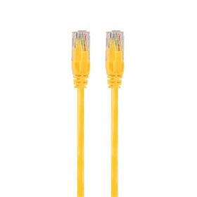   S-link Kábel - SL-CAT605YE (UTP patch kábel, CAT6, sárga, 5m)