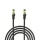 S-link Kábel - SL-CAT715M (S/FTP patch kábel, CAT7, aranyozott, fekete, 15m)