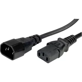   Value Tápkábel - 19.99.1510 (Monitor / Szünetmentes tápkábel, C13-C14, fekete, 1m)