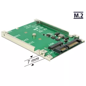   Delock Átalakító - 62544 (2.5”-es SATA 22 tűs > M.2 (2280, 2260, 2242, 2230))