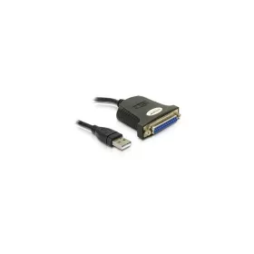   Delock Átalakító Kábel - 61330 (USB -> Párhuzamos (DB25), 0,8m)