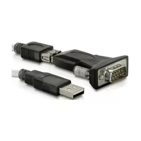   Delock Átalakító Kábel - 61425 (USB 2.0 -> Soros (RS-232, DB9), 0,8m)