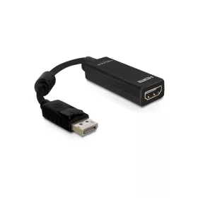   Delock Átalakító - 61849 (Displayport 1.1a > HDMI, apa/anya, FullHD, fekete)